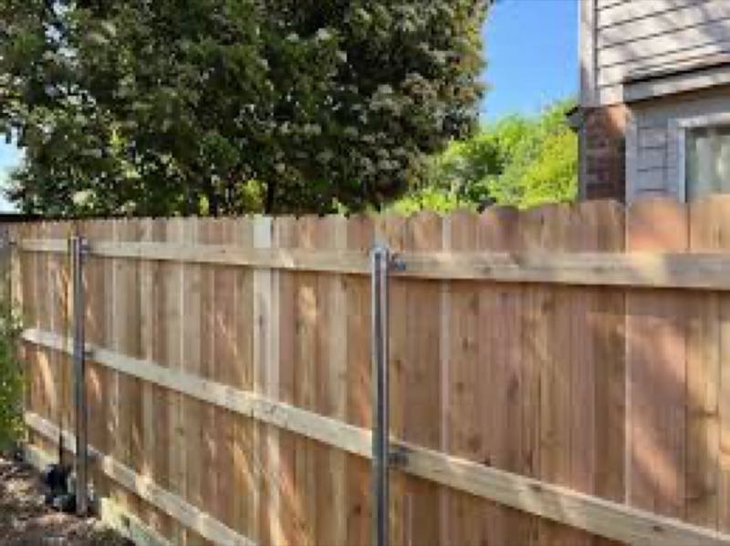 Cedar Privacy Fence in Wylie
