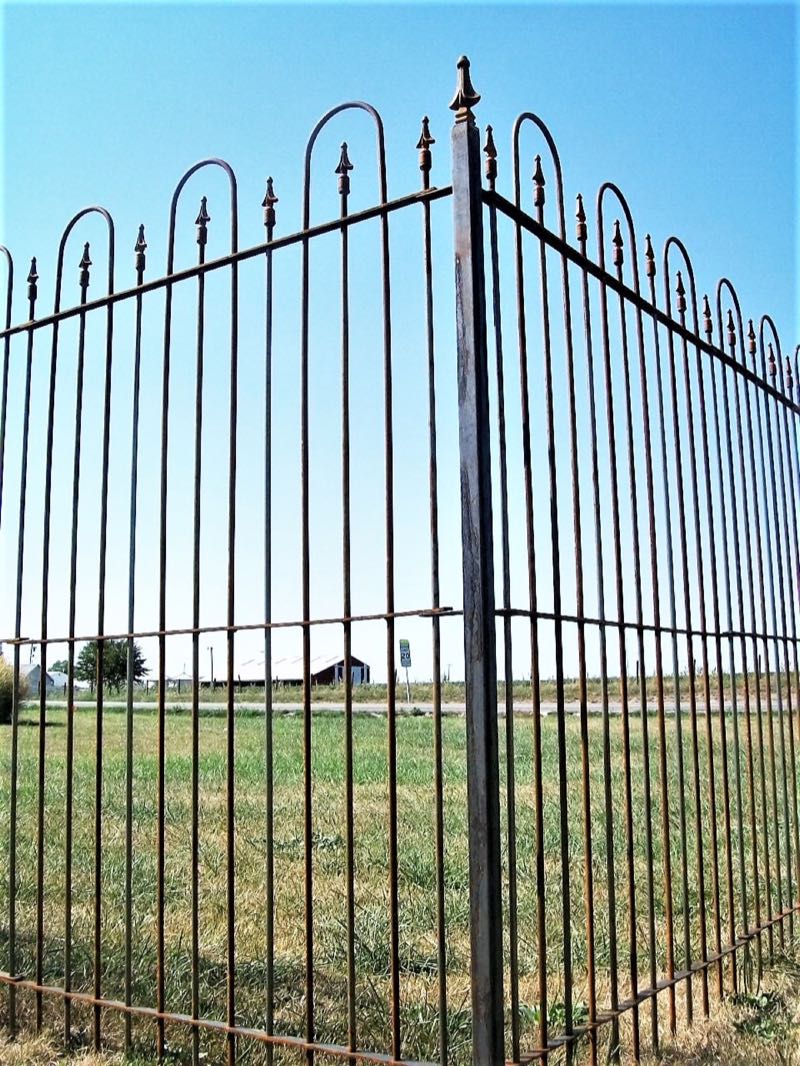 Iron Fence near Rockwall